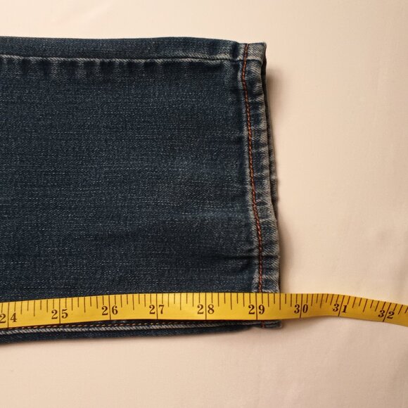 American Eagle Jeans Size 10 Low Rise Skinny Leg Medium Wash - Picture 10 of 11